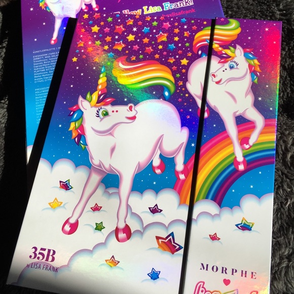 Morphe x Lisa Frank 35B palette NWT - Picture 2 of 6